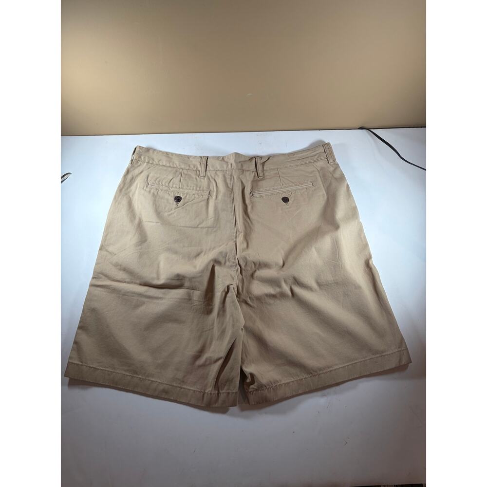 L.L.Bean Lakewashed Shorts Men’s 38 Khaki Tan Cotton Standard Fit NWT - Picture 3 of 5